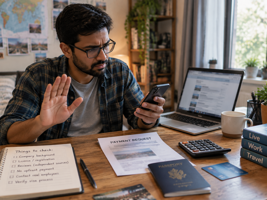 Never Pay for Job Placement Fees or Visa Scams
