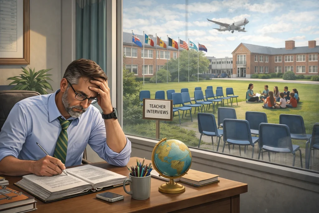 Teacher shortage stressing out schools