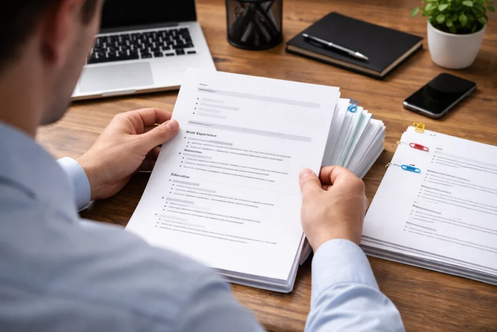 How Recruiters Screen Professional Experience